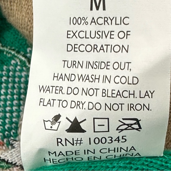 HEART TO TAIL Dog Sweater Ugly Christmas Raindeer Lights M - Picture 5 of 9